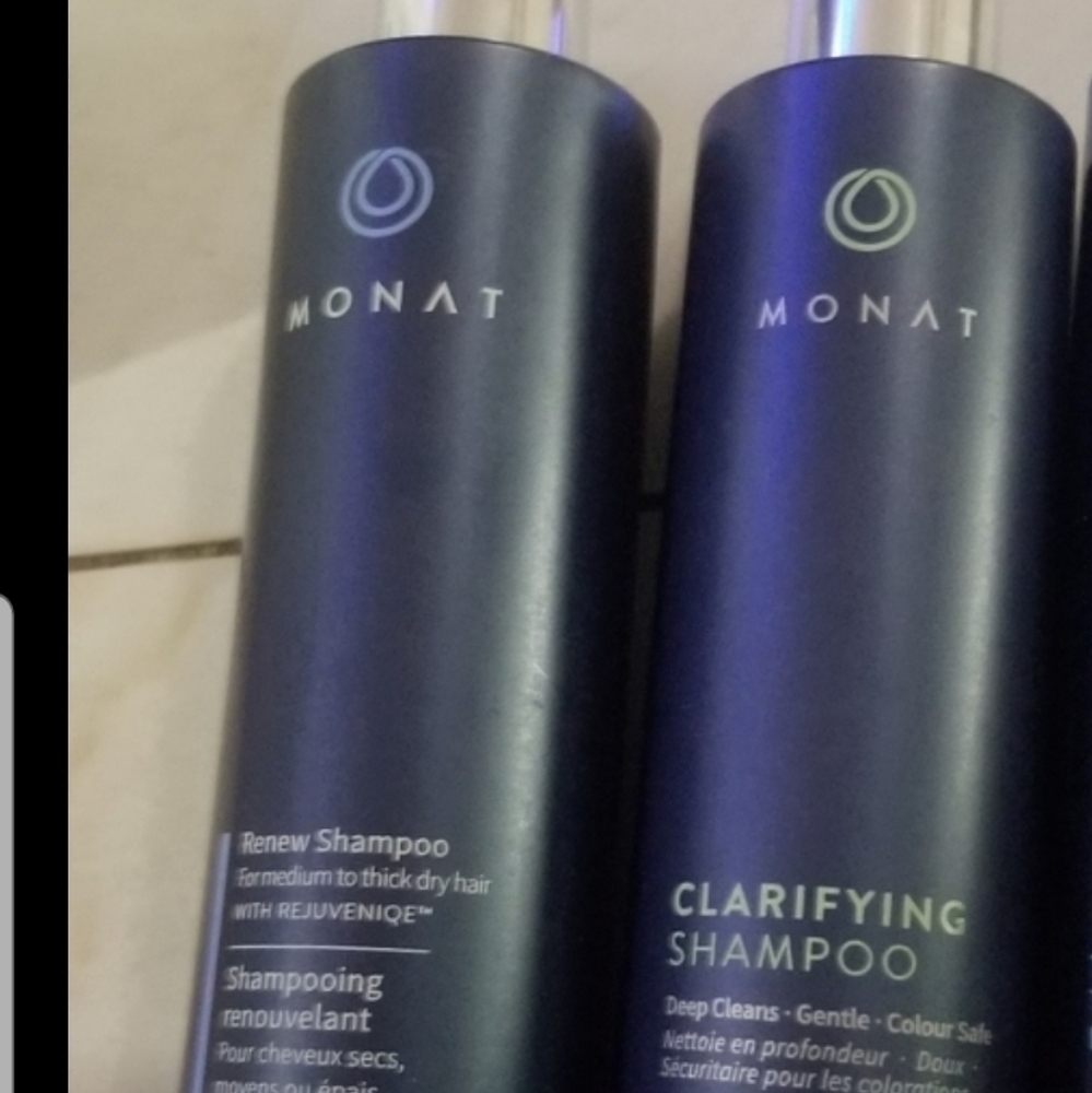 Monat shampoo and mousse
